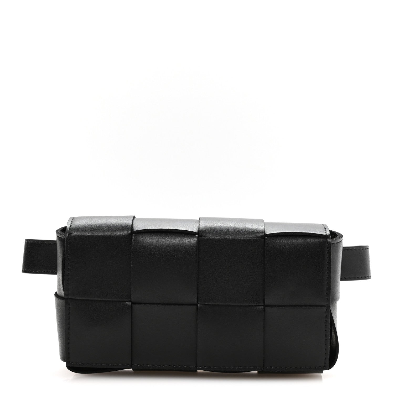 Bottega Veneta Nappa Maxi Intreccio The Belt Cassette Bag Black 1 of 9