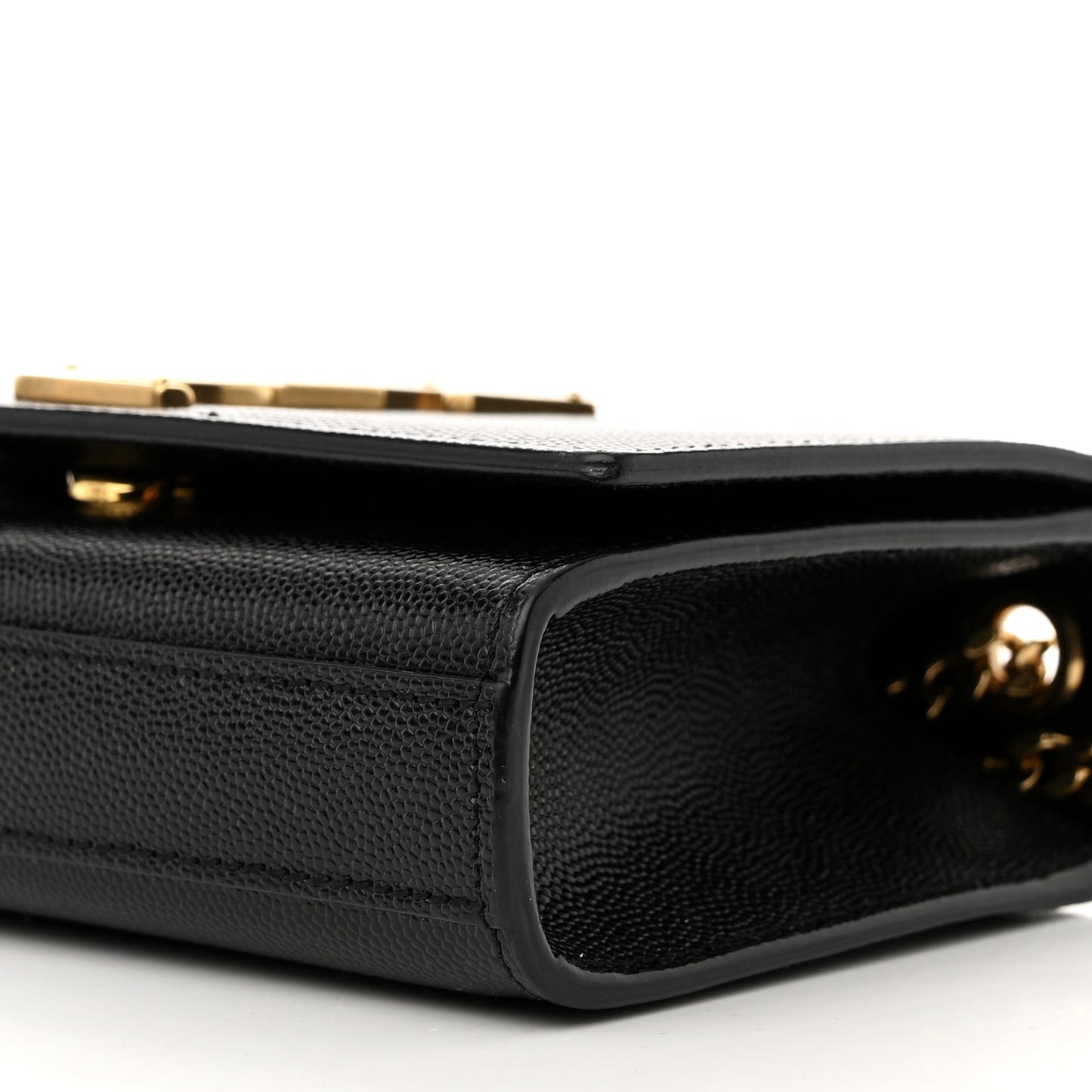 Grain De Poudre Small Monogram Kate Satchel Black