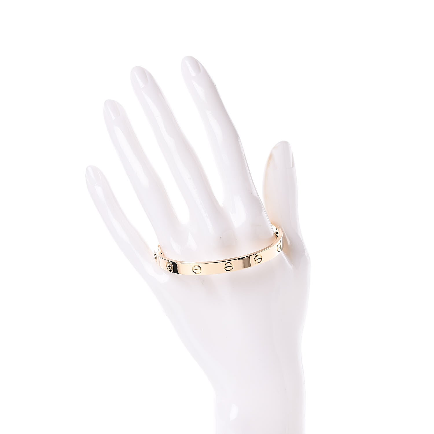 Cartier 18K Yellow Gold LOVE Bracelet 17 1 of 5