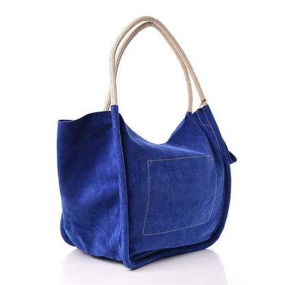 Proenza Schouler Suede Extra Large Tote Lapis 3 of 12