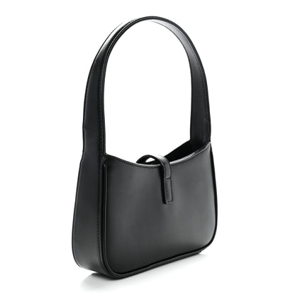 Saint Laurent Smooth Calfskin Le 5 A 7 Mini Hobo Black 3 of 11