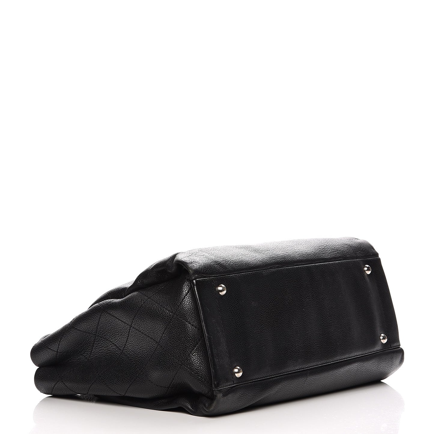 Caviar Executive Cerf Shopper Tote Black