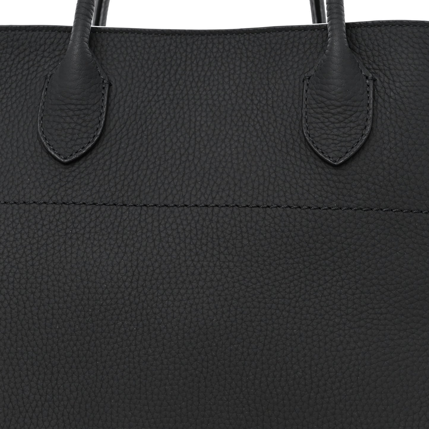 Matte Grained Calfskin Soft Margaux 15 Black