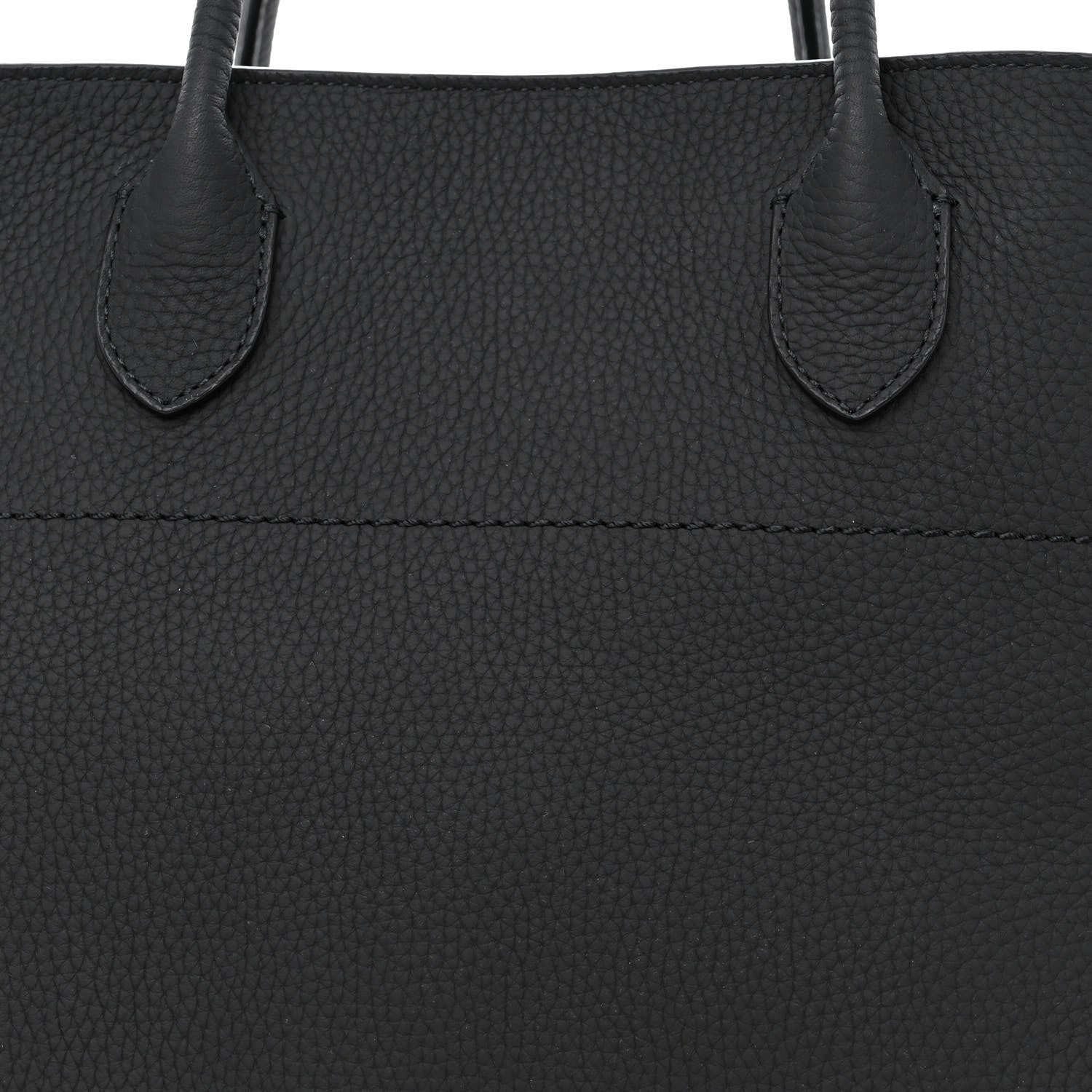 The Row Matte Grained Calfskin Soft Margaux 15 Black 7 of 9