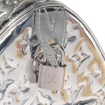 Louis Vuitton Monogram Miroir Speedy 35 Silver 9 of 9