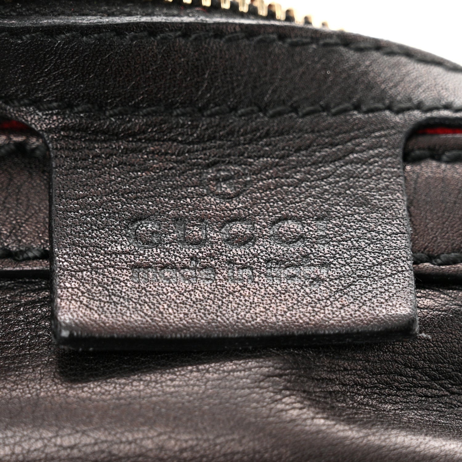 Gucci Calfskin Medium Britt Tassel Shoulder Bag Black 6 of 10