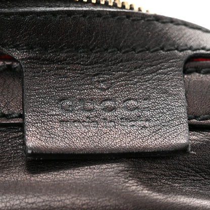 Gucci Calfskin Medium Britt Tassel Shoulder Bag Black 6 of 10