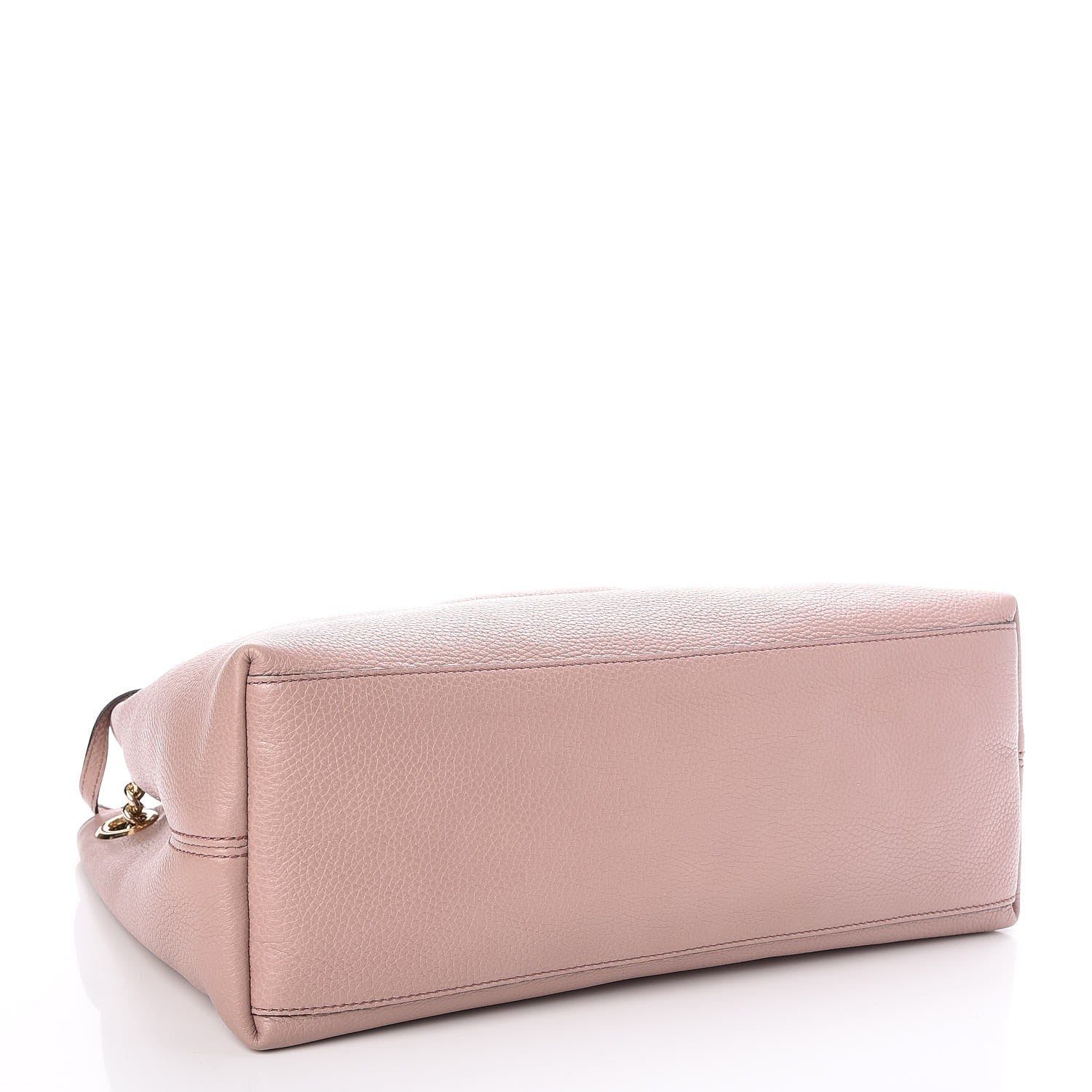 Gucci Pebbled Calfskin Medium Soho Chain Shoulder Bag Dark Cipria 4 of 7