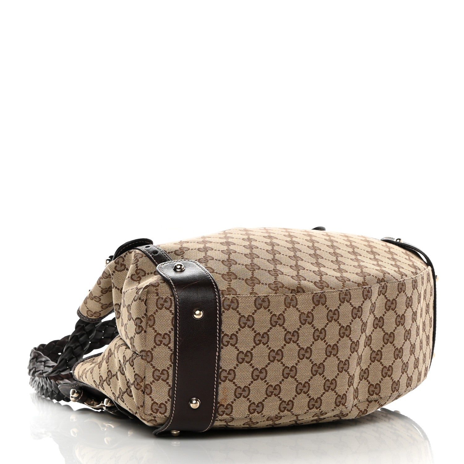 Gucci Monogram Medium Pelham Shoulder Bag Dark Brown 4 of 15