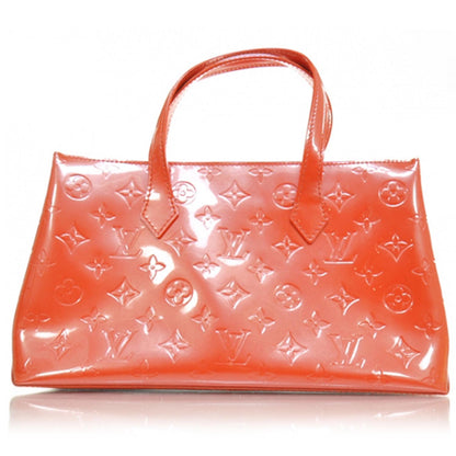 Louis Vuitton Vernis Wilshire PM Orange Sunset 1 of 8