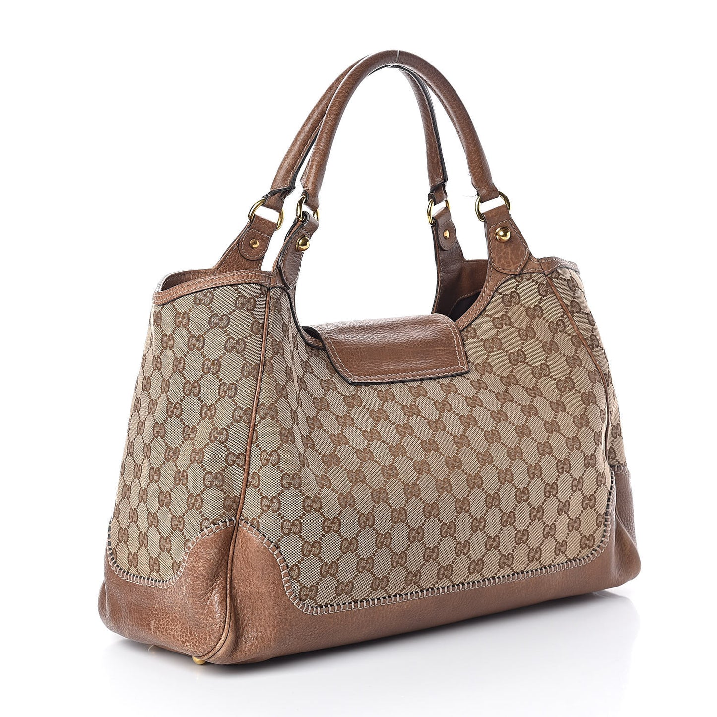Monogram Large New Pelham Shoulder Bag Brown