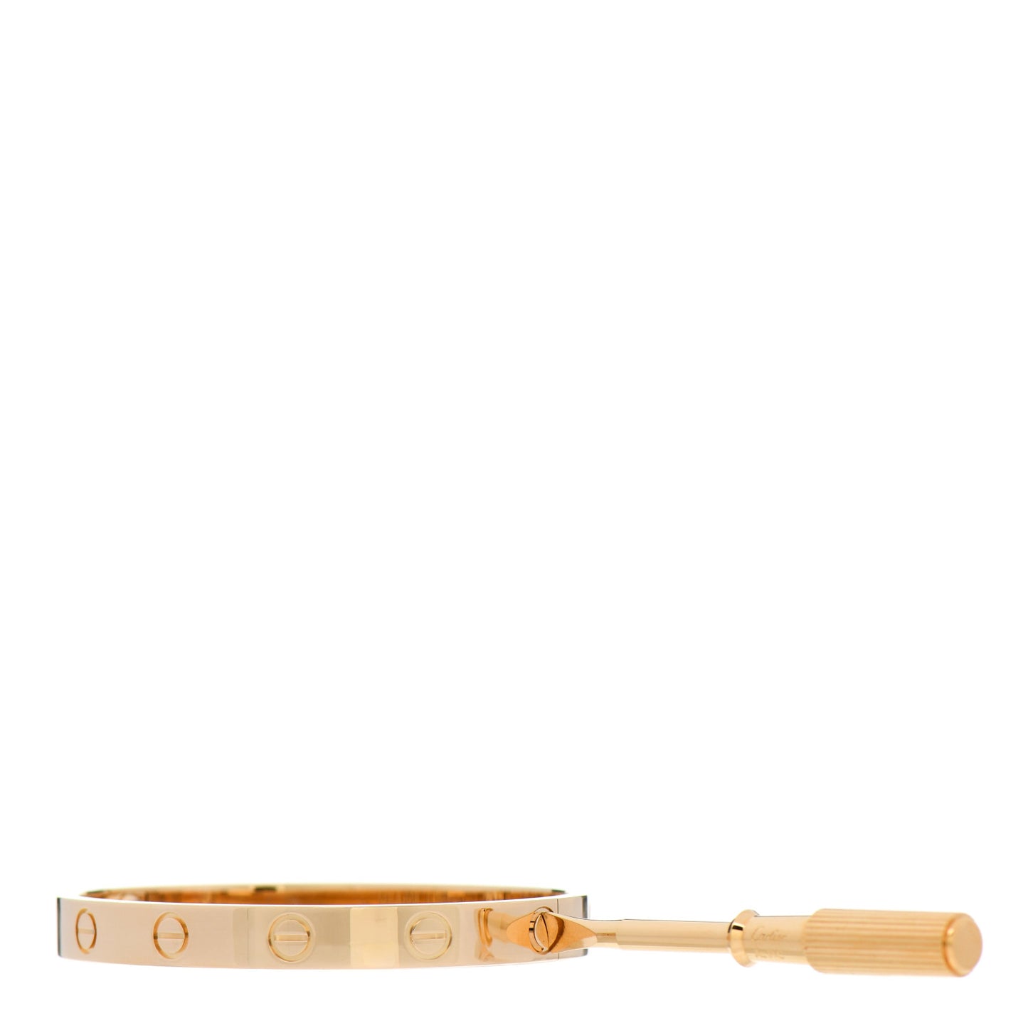 18K Yellow Gold LOVE Bracelet 15