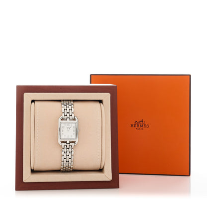 Hermes Stainless Steel 23mm Cape Cod Quartz Watch 2 of 5