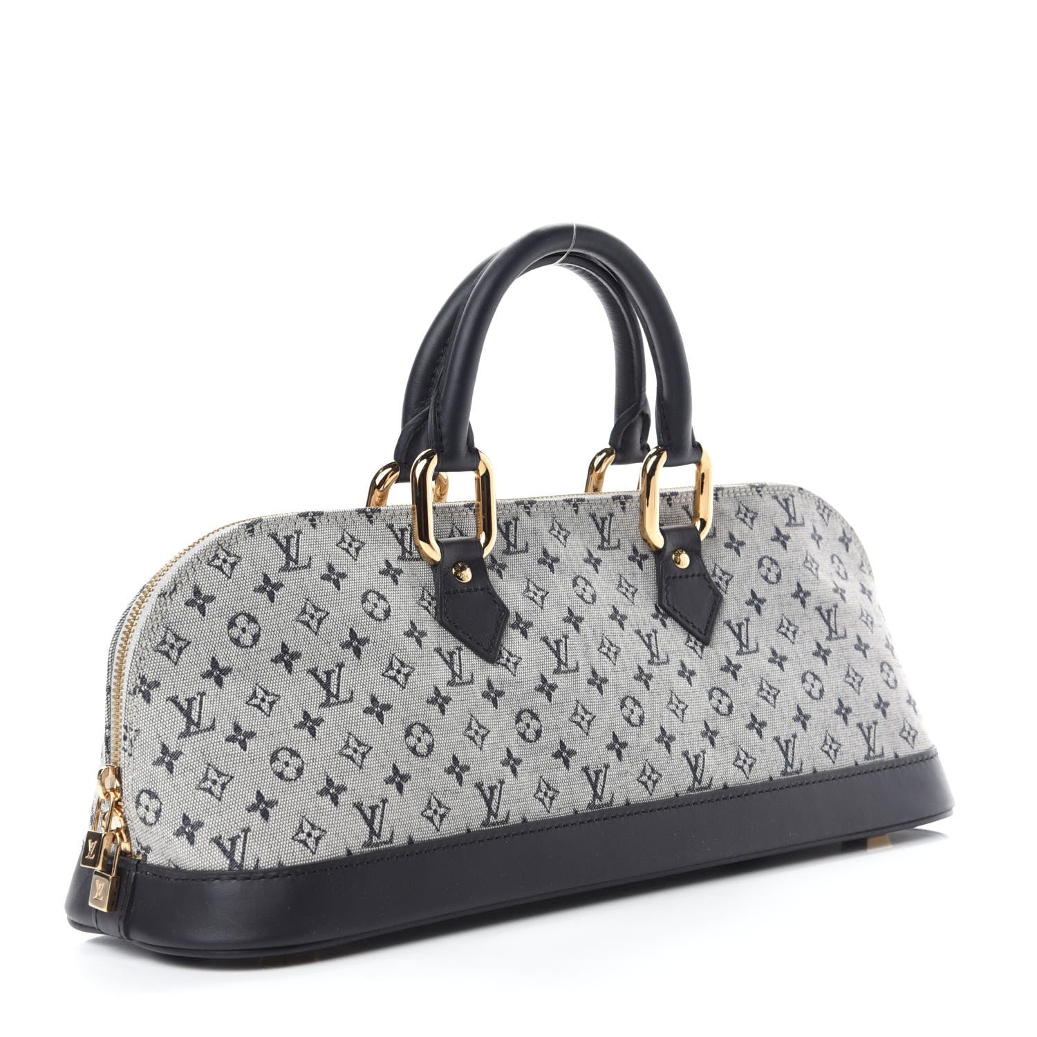 Louis Vuitton Mini Monogram Alma Long Blue 3 of 16