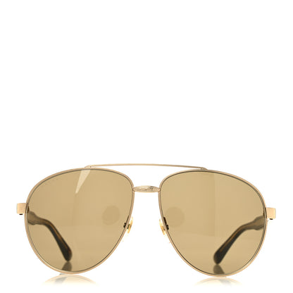 Gucci Aviator Sunglasses GG0054S Gold 2 of 6