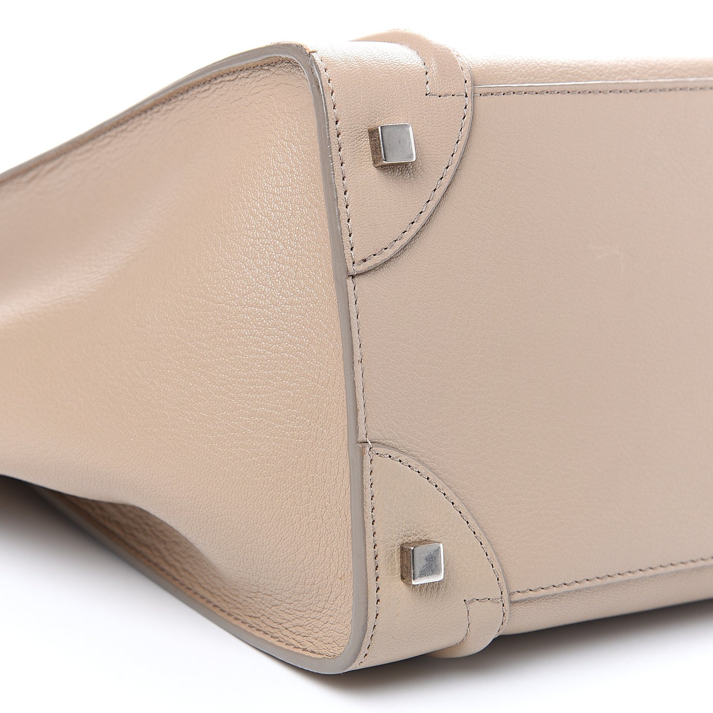 Goatskin Mini Luggage Sand