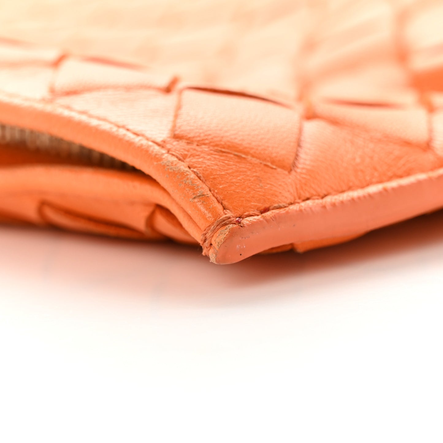 Nappa Intrecciato BV Twist Orange