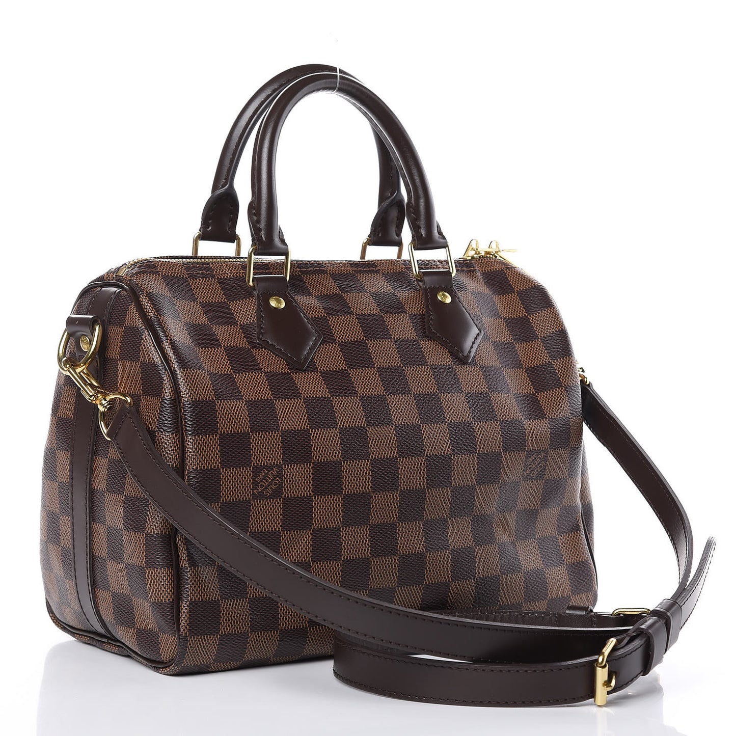 Damier Ebene Speedy Bandouliere 25