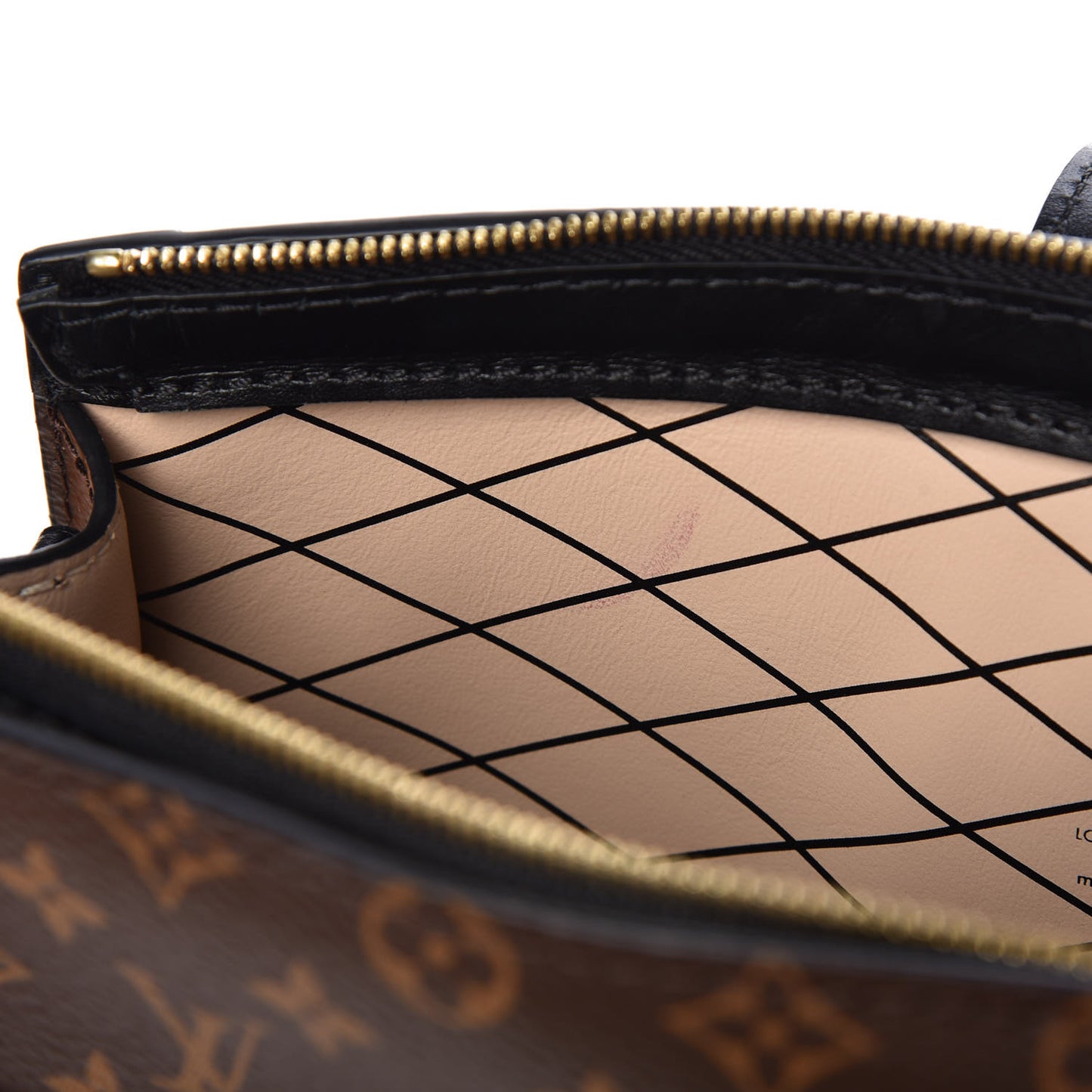 Reverse Monogram Trunk Clutch