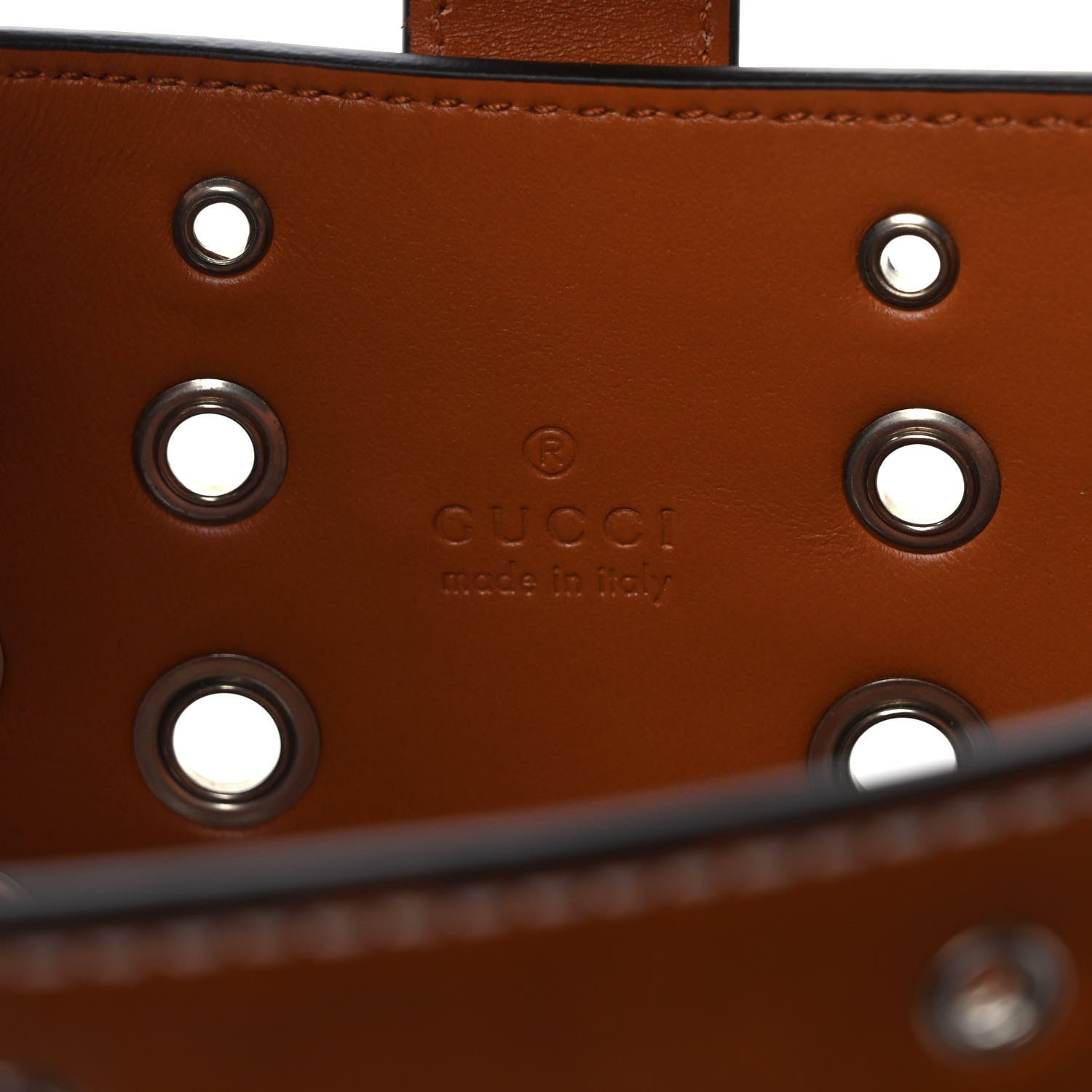 Gucci Calfskin Ha Ha Ha Jackie 1961 Eyelet Hobo 6 of 9