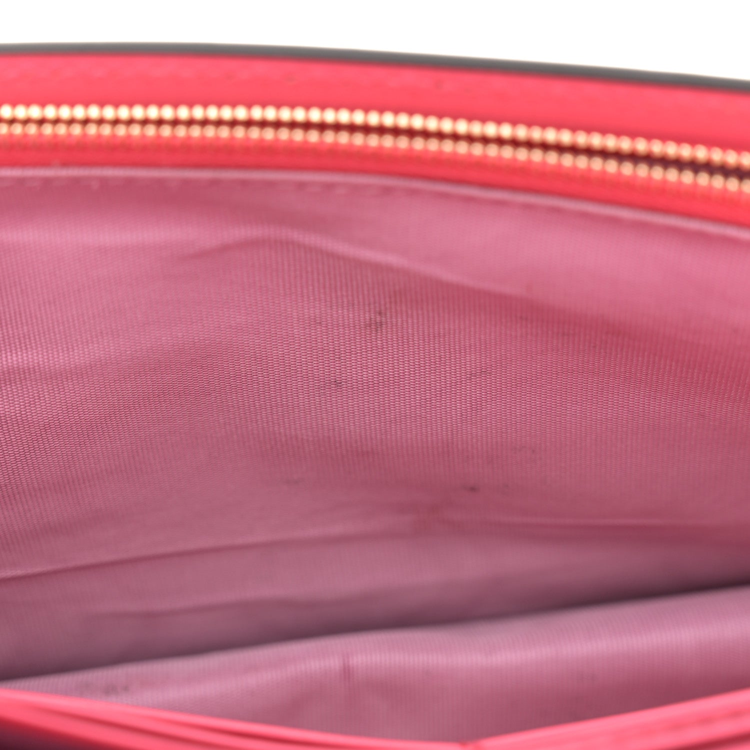 Gucci Calfskin GG Matelasse Chain Wallet Rhodamine Pink 10 of 12