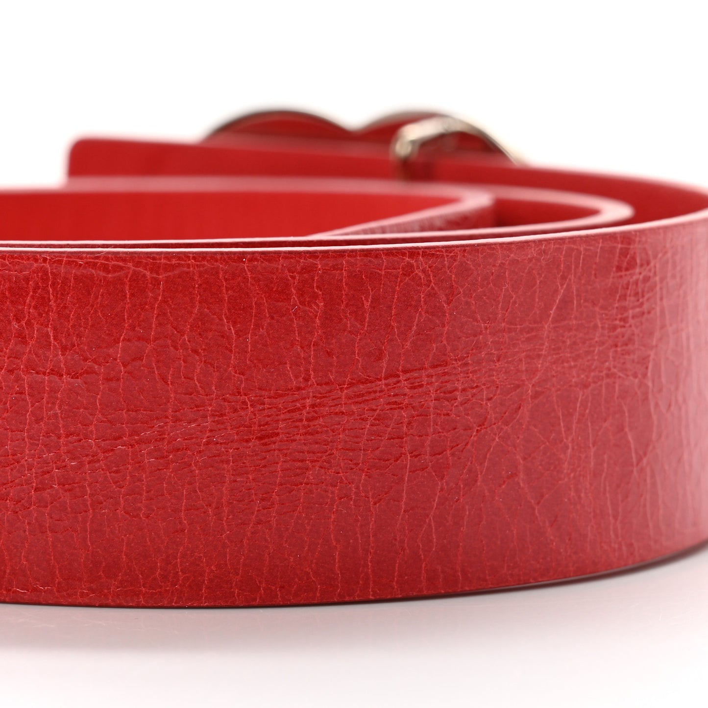 Calfskin CC Belt 75 30 Red