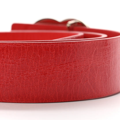 Chanel Calfskin CC Belt 75 30 Red 3 of 5