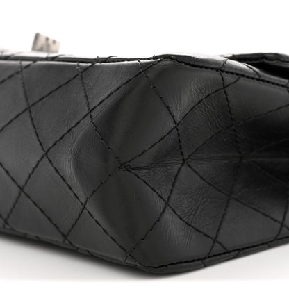 Chanel Aged Calfskin Quilted 2.55 Reissue 225 Flap Black 10 of 11