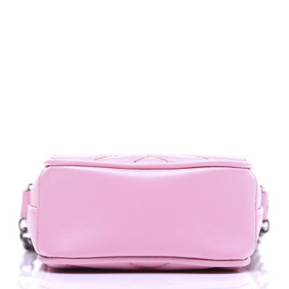 Gucci Calfskin Matelasse Mini GG Marmont Crossbody Bag Wild Rose 9 of 13