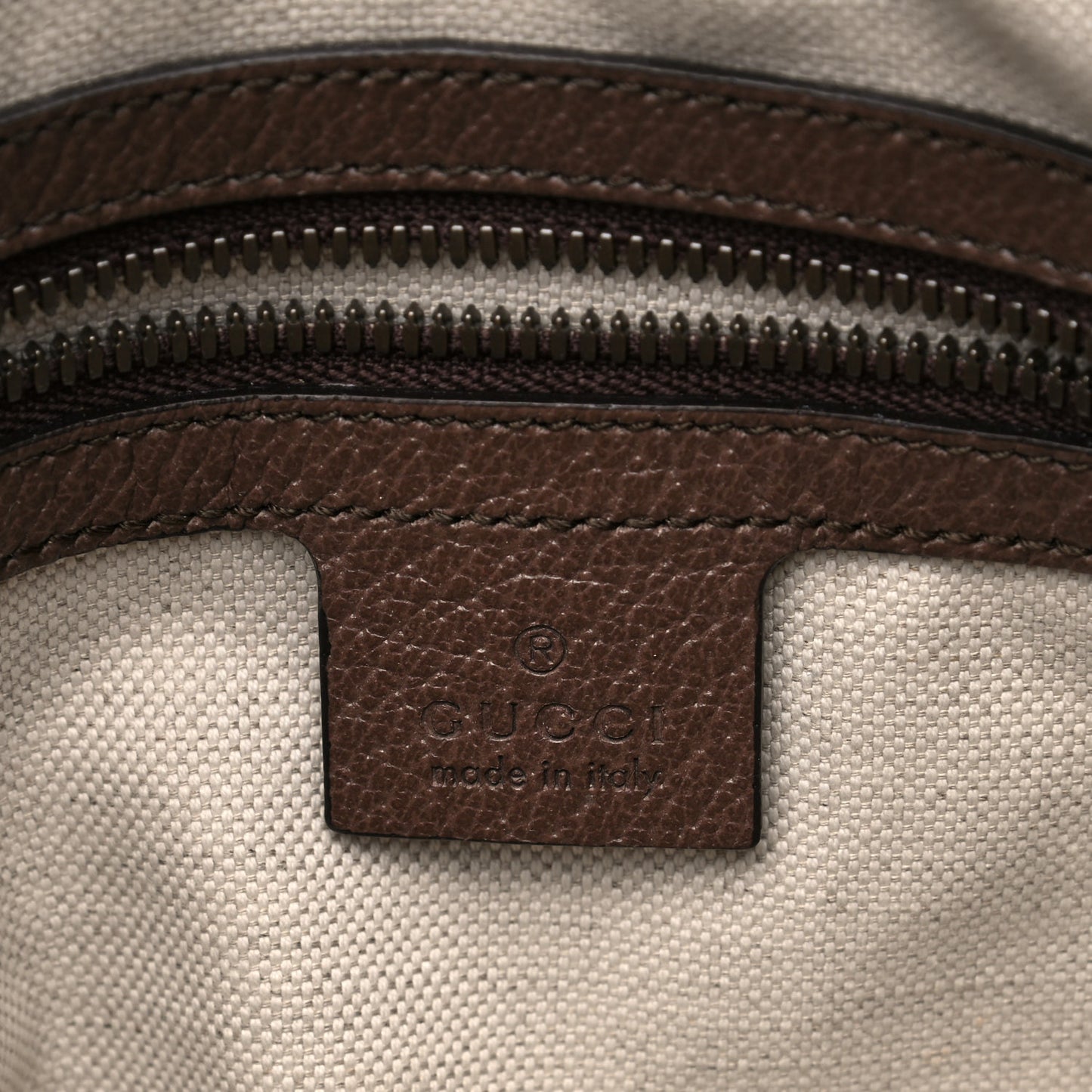 GG Supreme Monogram Web Small Ophidia Messenger Bag Brown