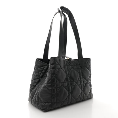 Christian Dior Calfskin Macrocannage Medium Toujours Black 3 of 12