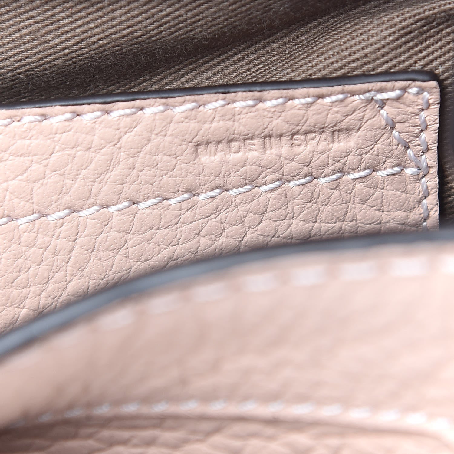 Chloe Calfskin Mini Marcie Round Crossbody Bag Blush Nude 9 of 12