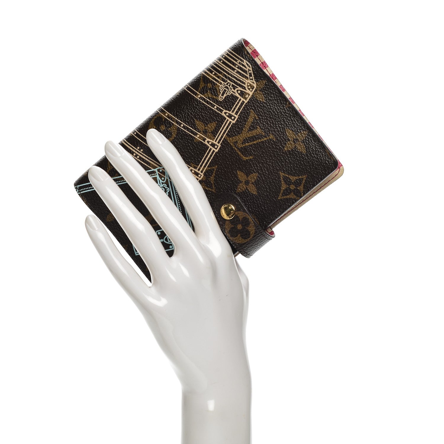 Louis Vuitton Monogram 2014 Christmas Animation Small Ring Agenda Cover 2 of 7