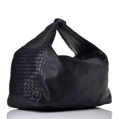 Bottega Veneta Nappa Intrecciato Large Knot Hobo Black 3 of 8