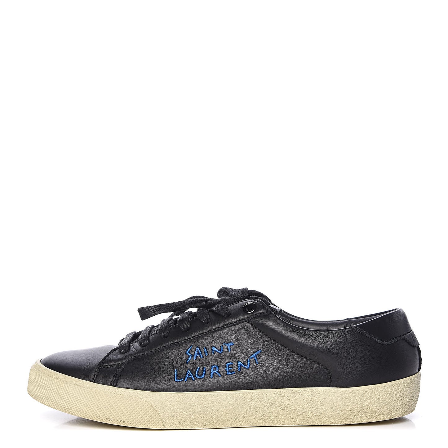 Calfskin Court Classic Sneakers 39 Black