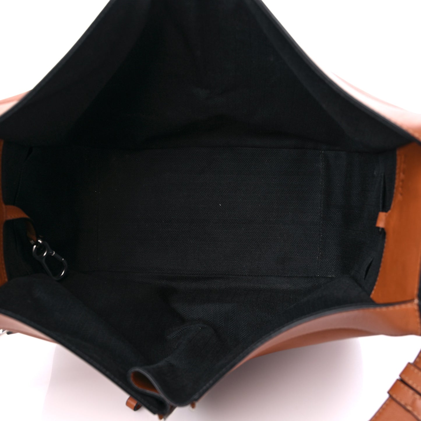 Grained Calfskin Small Hammock Shoulder Bag Tan