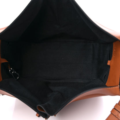 Loewe Grained Calfskin Small Hammock Shoulder Bag Tan 5 of 10