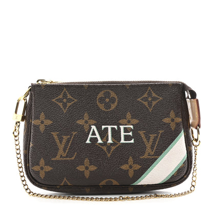 Louis Vuitton Monogram My LV Heritage Mini Pochette Accessories Ivory Vert Clair 1 of 7