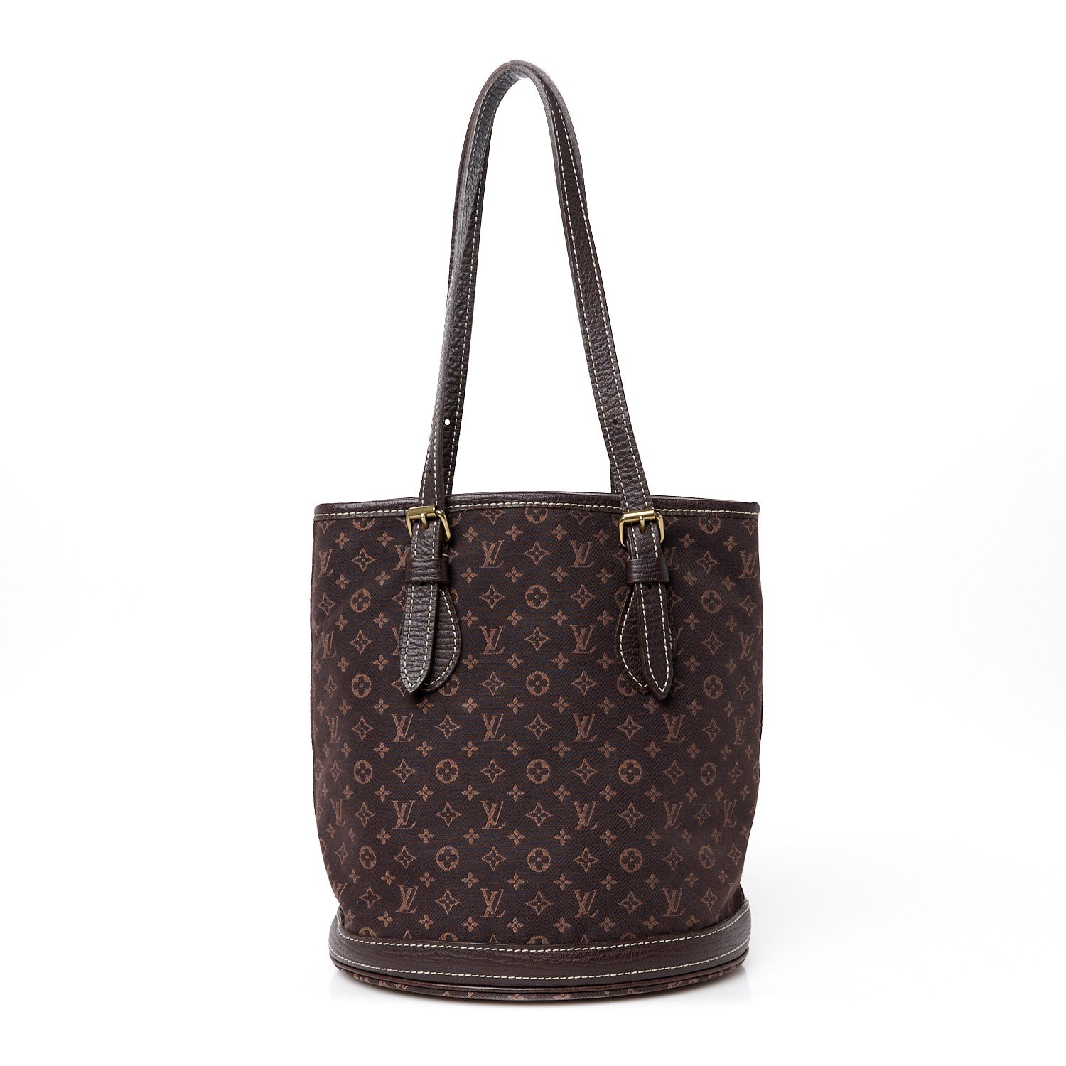 Louis Vuitton Mini Lin Monogram Bucket Bag Ebene 1 of 13