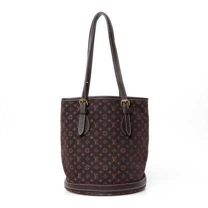 Louis Vuitton Mini Lin Monogram Bucket Bag Ebene 1 of 13