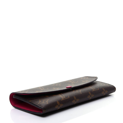 Louis Vuitton Monogram Emilie Wallet Hot Pink 4 of 9