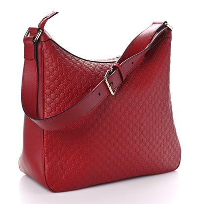 Gucci Microguccissima Shoulder Bag Red 3 of 11