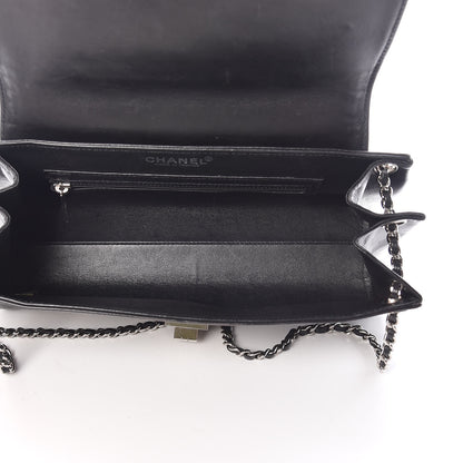 Chanel Lambskin Mademoiselle Accordion Flap Black 5 of 15