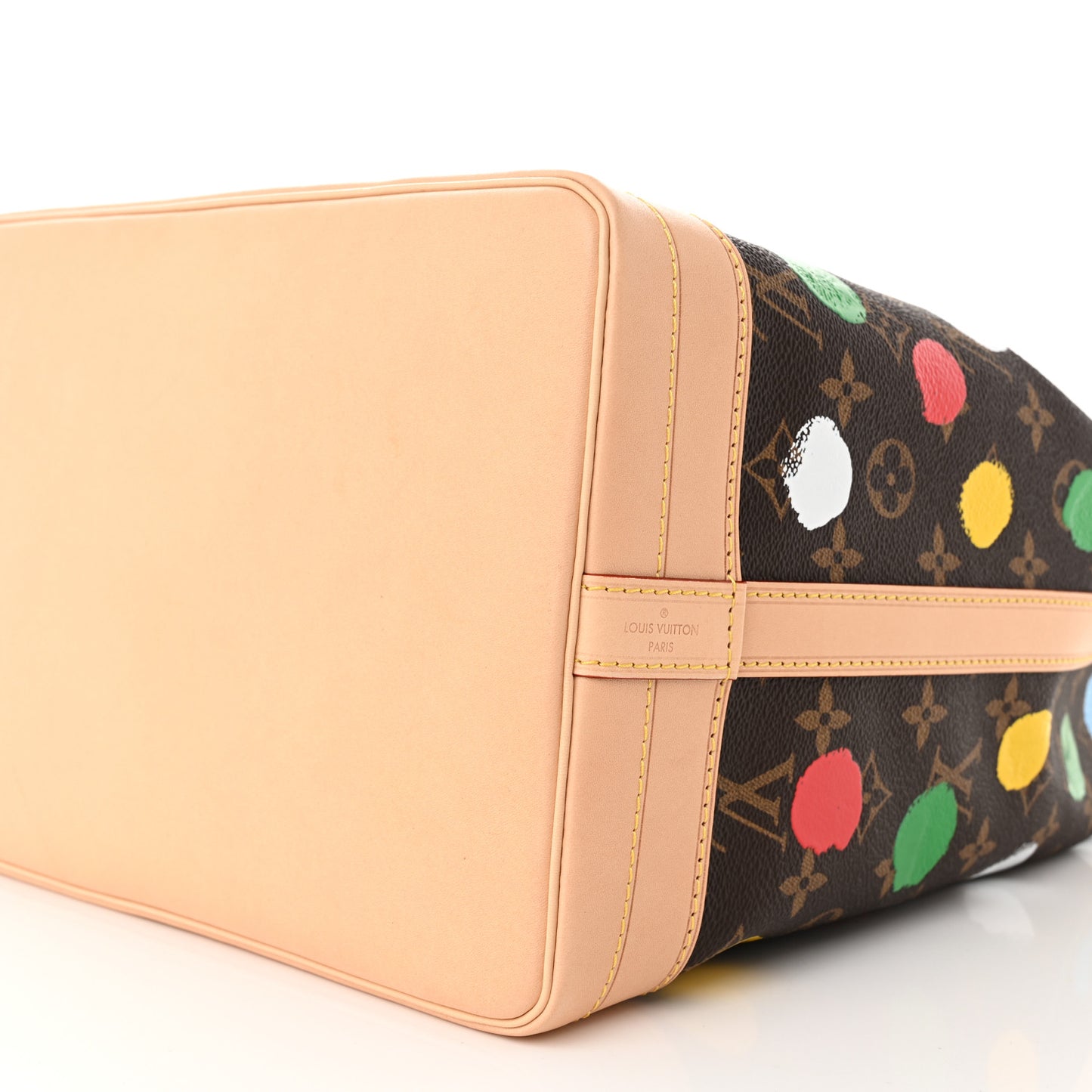 LV X YK Monogram Dots Noe Multicolor
