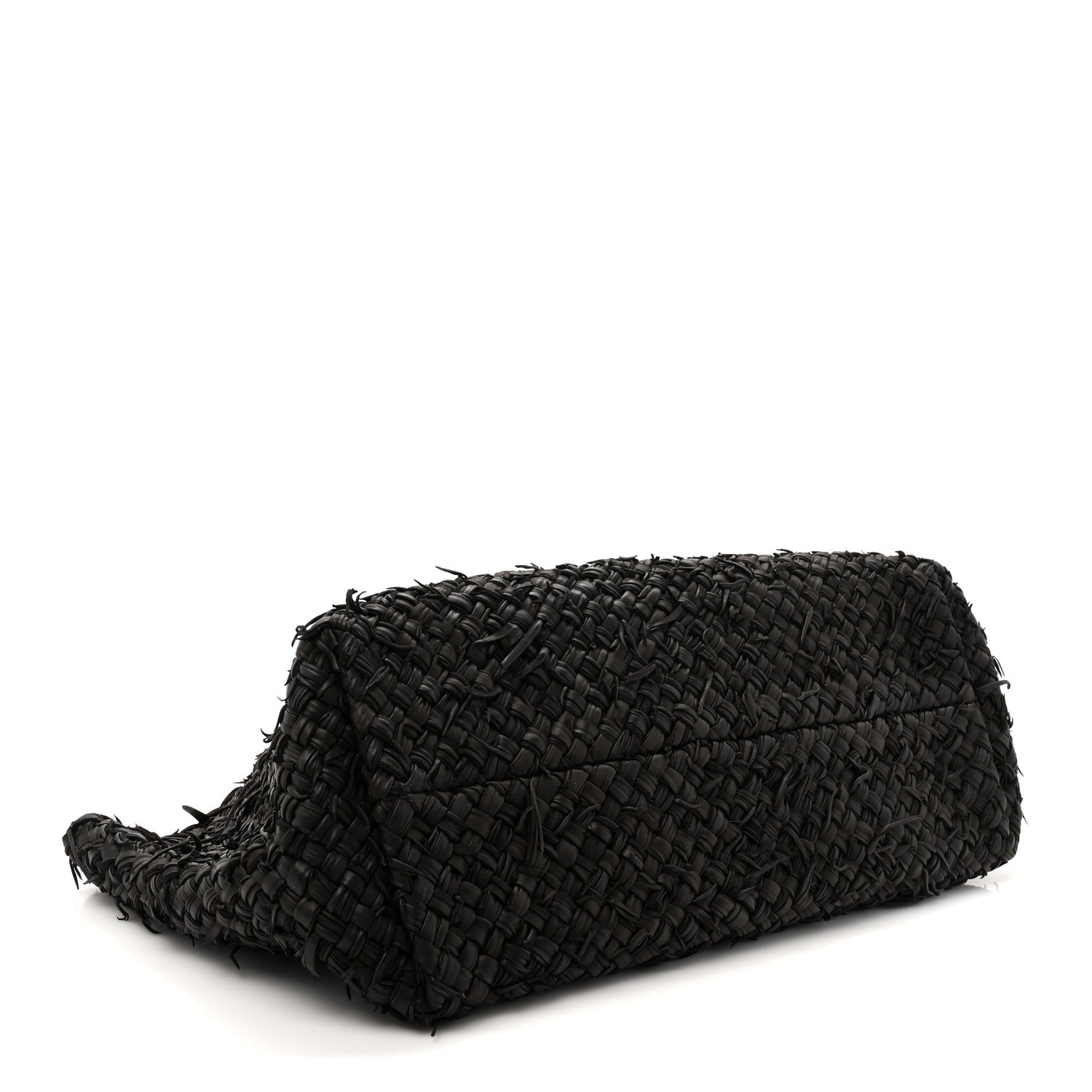 Bottega Veneta Chevre Intrecciato Fringe Netted Medium Cabat Tote 5 of 12