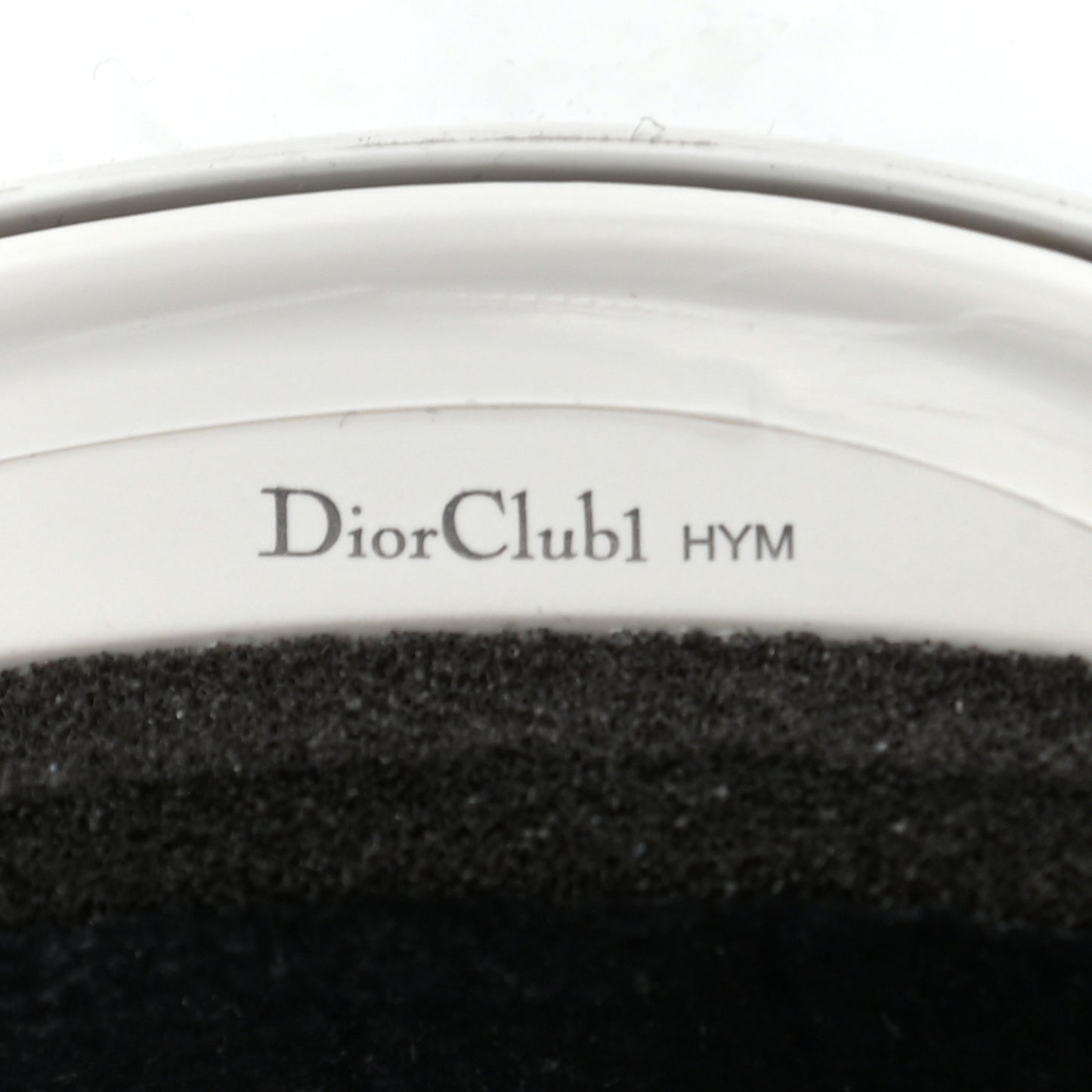 Mirrored DiorClub1 Sun Visor Grey