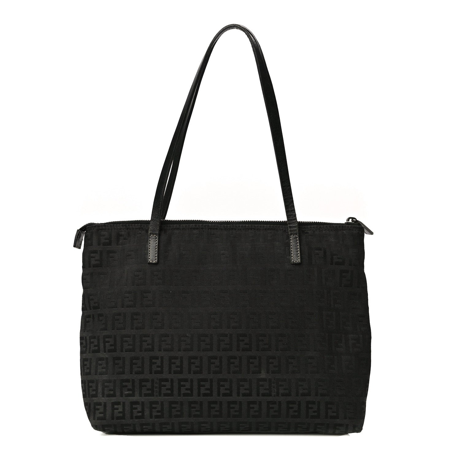 Fendi Zucchino Roll Tote Black 1 of 14
