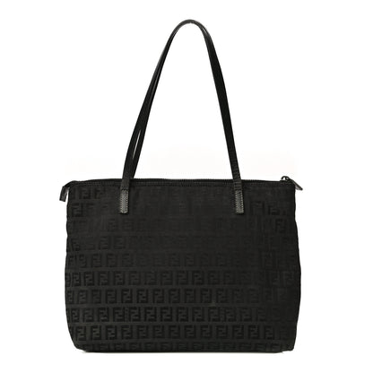 Fendi Zucchino Roll Tote Black 1 of 14