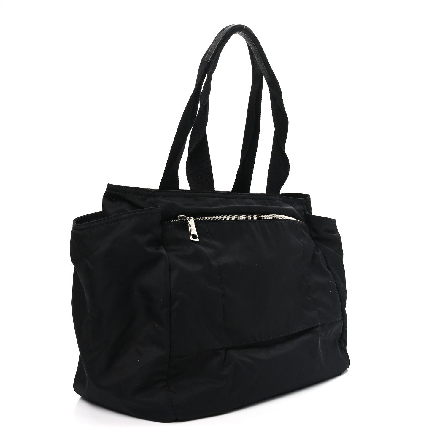 Prada Tessuto Nylon Vela Diaper Bag Black 3 of 9