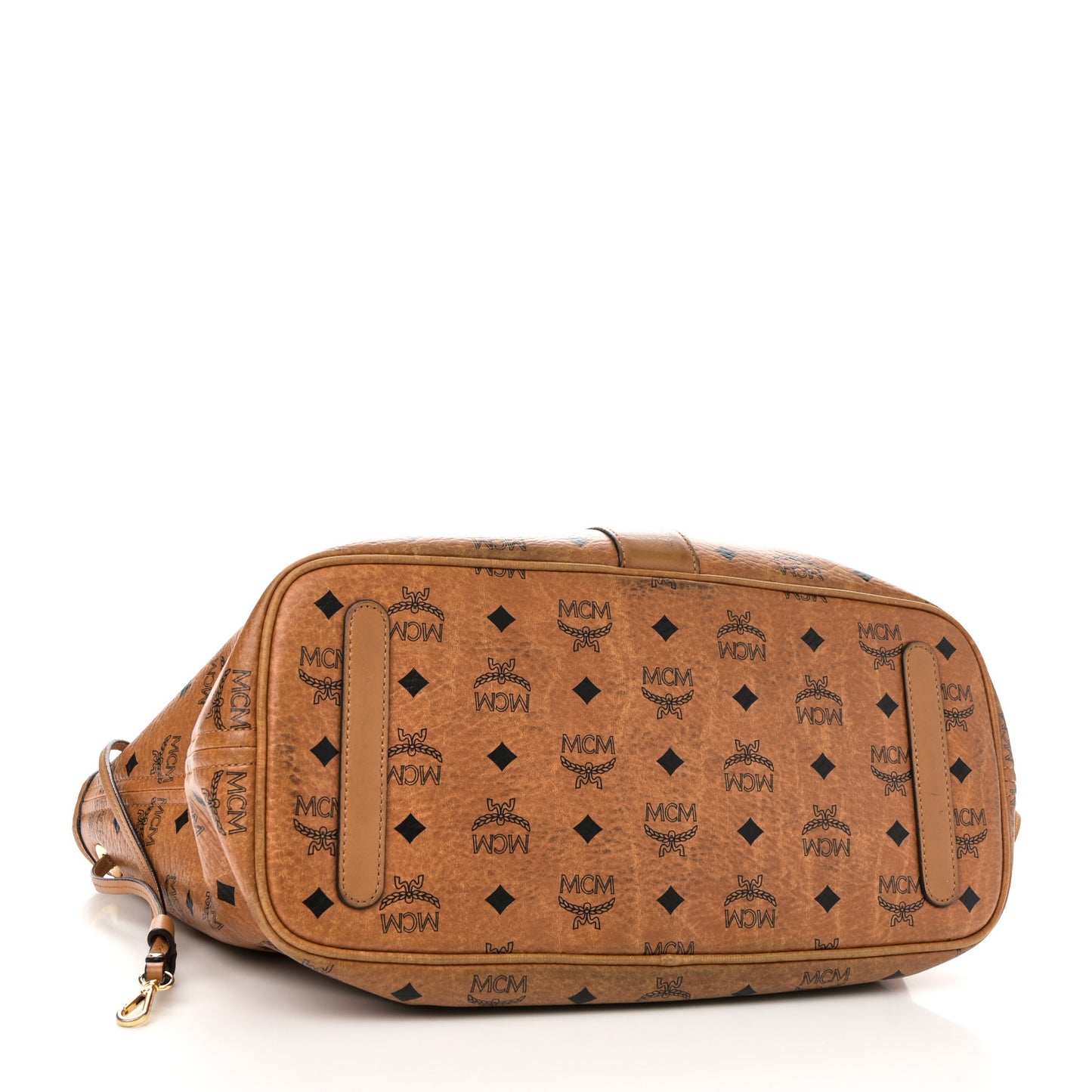 Visetos Medium Liz Reversible Shopper Tote Cognac